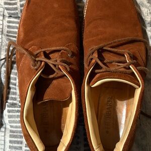 Samuel Hubbard Men's Tan Suede Chukka Boots